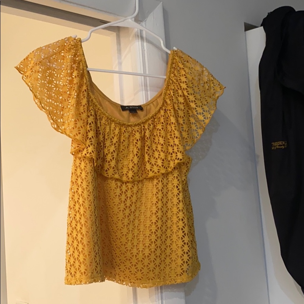 Off the shoulder top